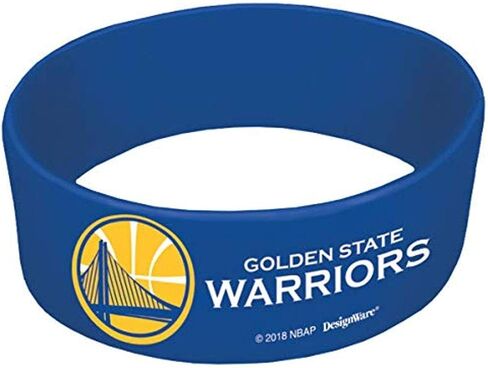 Golden State Warriors Blue Rubber Cuff Bands Favors - 1"x 4" (Pack of 6) - Perfect Gift for Fans & Collectors in Saudi Arabia
