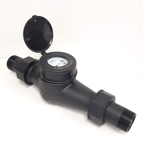 PRM 2 بوصة متعدد النفاثات النايلون إجمالي عداد المياه، أختام السيليكون in Kuwait