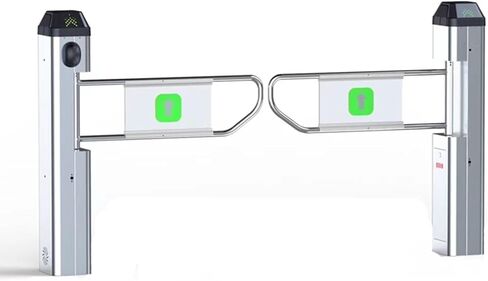 مدخل سوبر ماركت الباب الدوار التلقائي مع بوابة سوينغ 90 درجة للرادار لمراكز النقل والتجزئة in Kuwait