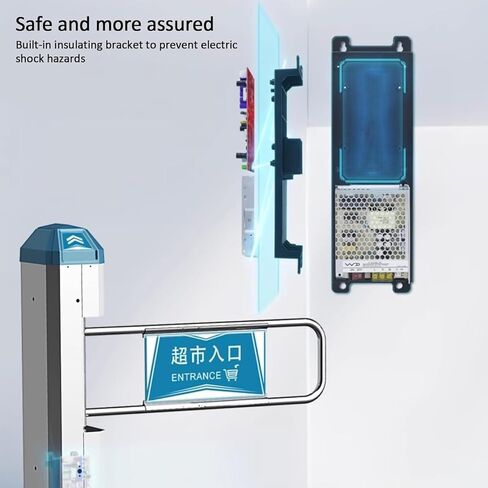 مدخل بوابة سوينغ الفولاذ المقاوم للصدأ بوابة المشاة فتح الباب التلقائي لمتجر مكتبة سوبر ماركت in Kuwait