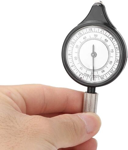 Measure Map Range Finder, 3.74 x 1.77 x 0.51in Distance Measuring Instrument, Aluminum Alloy Map Measuring Meter with Plastic Housing for Camping, Hiking, Cycling in Saudi Arabia