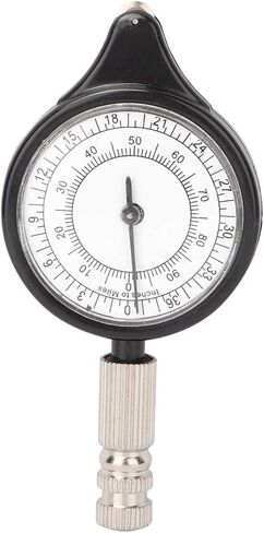 Measure Map Range Finder, 3.74 x 1.77 x 0.51in Distance Measuring Instrument, Aluminum Alloy Map Measuring Meter with Plastic Housing for Camping, Hiking, Cycling in Saudi Arabia