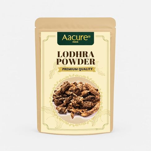 Aacure Lodhra Powder 3.5oz | 100gms Pure & Natural | Traditionally Used Ayurvedic Herb | Fine Herbal Powder in Saudi Arabia