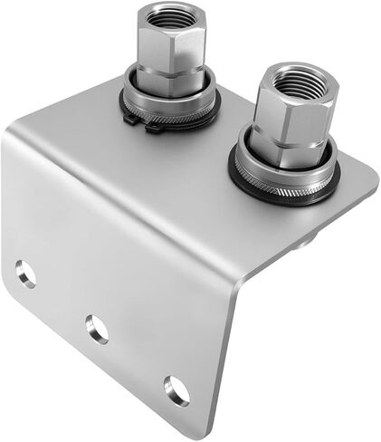 1/2" Body ISO 5675 Pioneer Style Hydraulic Quick Connector, 1/2" NPT Female, Push to Connect Hydraulic Coupler with Mounting Bracket, Fit for Bobcat John Deere Skid Steer Attachments in Saudi Arabia