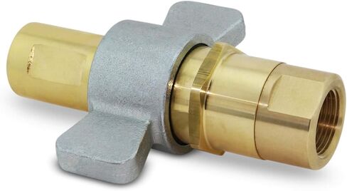 1-1/4" NPT Wet-Line Wing Nut Hydraulic Quick Disconnect Coupler/Coupling Set in Saudi Arabia