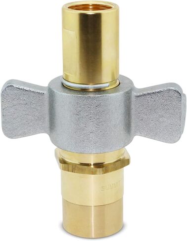 1-1/4" NPT Wet-Line Wing Nut Hydraulic Quick Disconnect Coupler/Coupling Set in Saudi Arabia