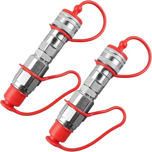 قارنات التوصيل السريع الهيدروليكية ذات الوجه المسطح ISO 16028 مقاس 1/2 بوصة تربط موصل الوجه المسطح ISO 16028 وقارنة التوصيل ISO 5675 in Saudi Arabia
