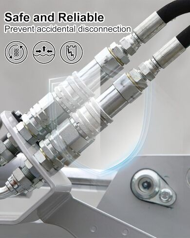 قارنات التوصيل السريع الهيدروليكية ذات الوجه المسطح ISO 16028 مقاس 1/2 بوصة تربط موصل الوجه المسطح ISO 16028 وقارنة التوصيل ISO 5675 in Saudi Arabia