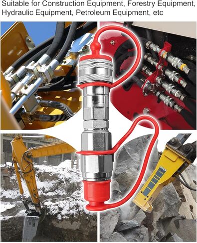 قارنات التوصيل السريع الهيدروليكية ذات الوجه المسطح ISO 16028 مقاس 1/2 بوصة تربط موصل الوجه المسطح ISO 16028 وقارنة التوصيل ISO 5675 in Saudi Arabia