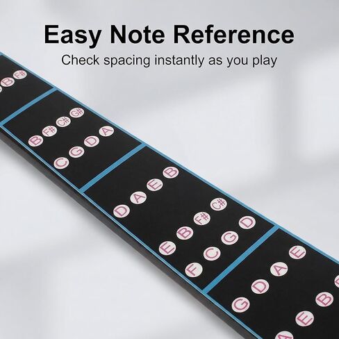 Violin Tape Fingerboard for 4/4 Violin, Position Marker Strips for First to Third Position, Removable Adhesive Guides for Practice, 3 Sheets in Saudi Arabia