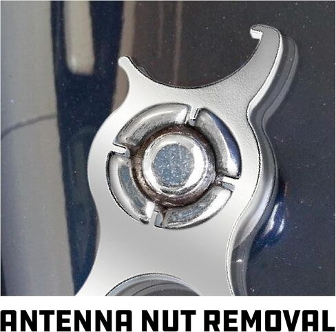 مفتاح هوائي عالمي Powerbuilt - يزيل صواميل وصواري إطار الهوائي في معظم المركبات المحلية والمستوردة - 6 خيارات للحجم لإزالة سهلة وخالية من التلف - 640922 in Saudi Arabia