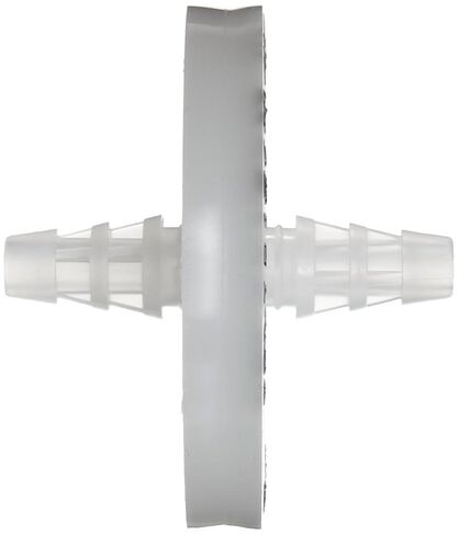Whatman 6728-5100 Polydisc HD Polypropylene In-line Filter with 1/4"-3/8" Inlet/Outlet Stepped Barb, 10 Micron, 2200mL/min Flow Rate (Pack of 10) in Saudi Arabia