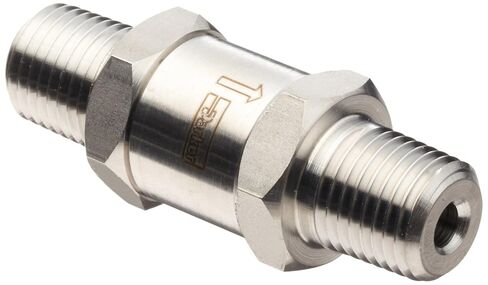 Parker F Series Stainless Steel 316 Instrumentation Filter, Inline, 50 Micron, 3/4" NPT Male in Saudi Arabia