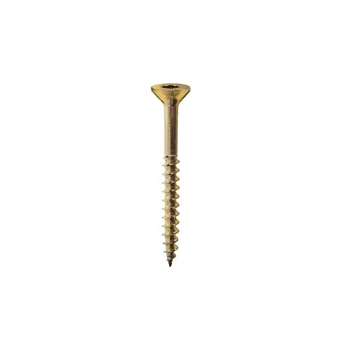 Nuvo Iron - #8 Construction Screw, 1-3/4", T25 Torx Head, Yellow Zinc Plating, 400 pcs/jar in Saudi Arabia