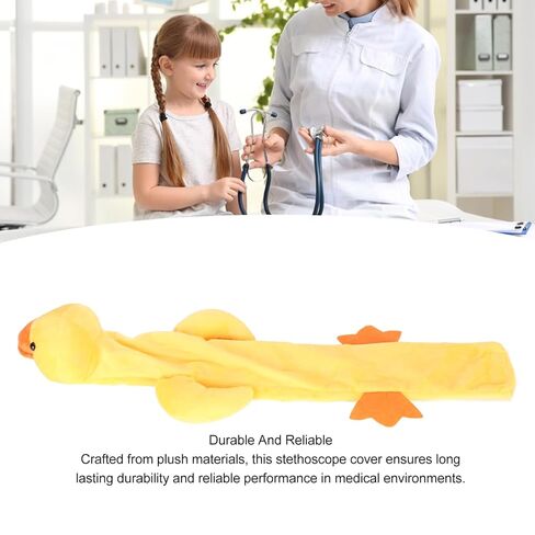 Stethoscope Covers, Cute Animal Shape Stethoscope Cover Sleeves, Plush Accessories for Nurses and Doctors (Duck) in Saudi Arabia