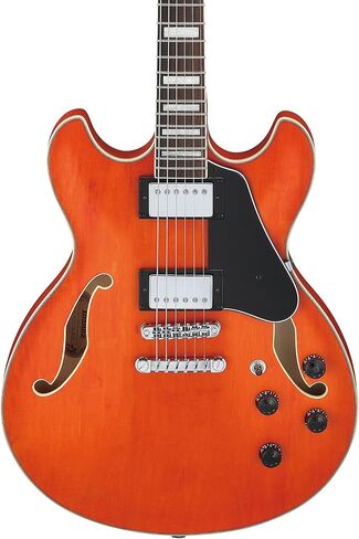 Ibanez AS73 Artcore 6-String Right-Handed Electric Guitar with Linden Body, Nyatoh Neck, and Rosewood Fretboard (Transparent Tangerine Flat) in Saudi Arabia
