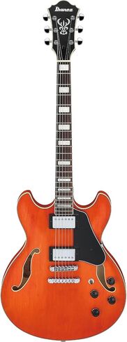 Ibanez AS73 Artcore 6-String Right-Handed Electric Guitar with Linden Body, Nyatoh Neck, and Rosewood Fretboard (Transparent Tangerine Flat) in Saudi Arabia