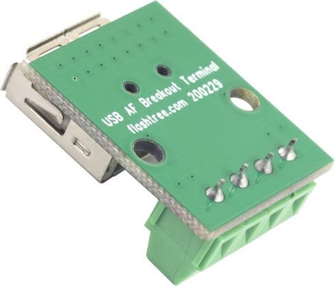 10pcs USB 2.0 Type A Male and Female Breakout Board 4 pins 2.54mm Output with Terminal 3.81mm Connector (Male Plug/Female Plug 5 Pairs) in Saudi Arabia