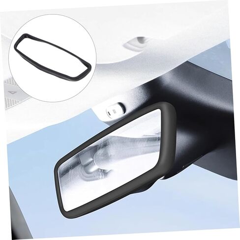 PartyKindom 5pcs Model Rearview Mirror Cover Protector Frame for Car Model y Accessory in Saudi Arabia