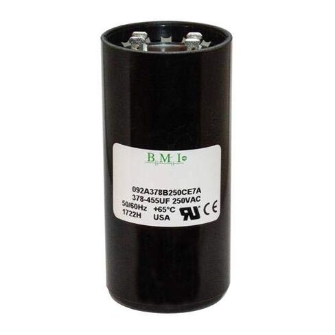 USA Start Capacitor 378-455 uF MFD 220 or 250 VAC Universal Replacement in Saudi Arabia