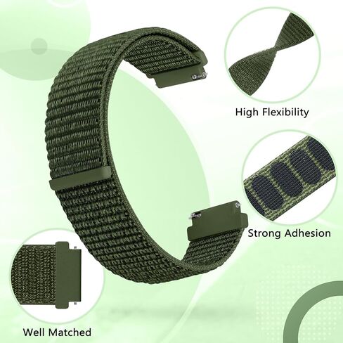 2 Pack Nylon Bands Compatible with Casio F-84/F-91W/F-94/A158/A168, Casio F-105/F-108, Solo Loop Soft Strap for Casio AE-1000 Series in Kuwait