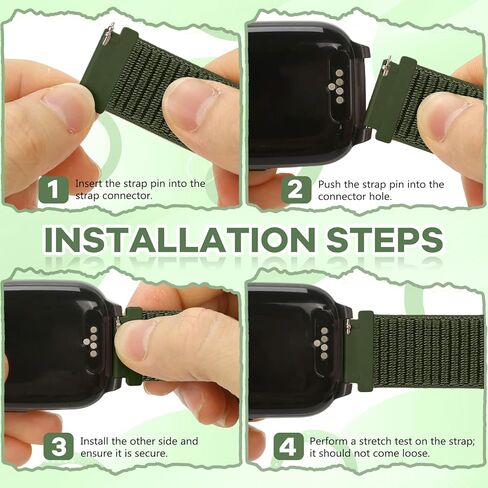 2 Pack Nylon Bands Compatible with Casio F-84/F-91W/F-94/A158/A168, Casio F-105/F-108, Solo Loop Soft Strap for Casio AE-1000 Series in Kuwait