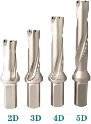 WC SP Series U Drill C20 C25 C32 2D 3D 4D 5D Metal Drill Bits SPMG Quick Insert Drill(5D,C32-D34.5-SP11) in Saudi Arabia