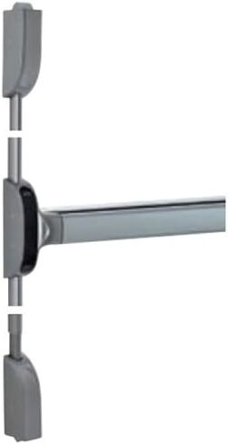 Vachette 1900BM Anti-Panic Bar for Emergency Exit Door - 1900BM - Maximum 850 mm Can Be Cuted, Reversible with Strike - 1 Locking Point - Vandal and Corrosion Resistant in Saudi Arabia