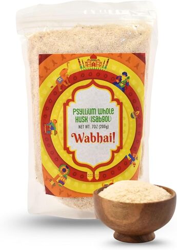 Isabgol (قشر السيليوم) لدعم الجهاز الهضمي | كل شيء طبيعي | مكمل غذائي عالي الألياف (7 أونصة (200 جم)) in Saudi Arabia