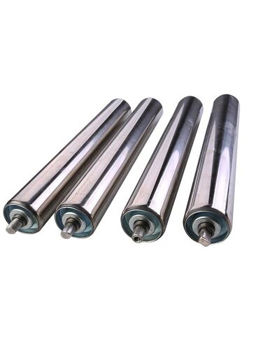Stainless Steel Roller with Non-Power Shaft, Belt Conveyor, Rod Line Driven, 50mm Diameter, 1Pc(50x200x240mm 1PC) in Saudi Arabia