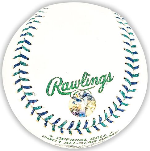 Ichiro Suzuki Autographed Official 2001 All Star Game Logo Game Baseball Seattle "#51" IS Holo in Saudi Arabia