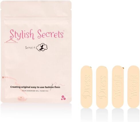 Dress Downs Dress Weights, Reusable 4ct, w/Placeholder (Black) in Saudi Arabia