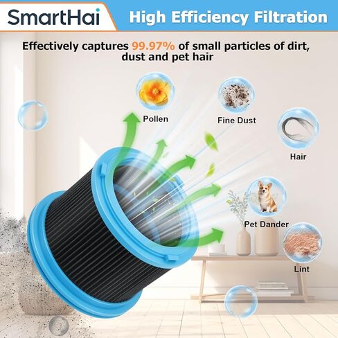 4039 4052 مرشحات بديلة لـ Bissell PowerClean FurGuard 280W 4051 4205 Vacuum and FurFinder 200W 4026 4031 4137 مكنسة كهربائية لاسلكية، الجزء # 1646969 1646970، 2 مرشحات HEPA و4 منصات تصفية مسبقة in Saudi Arabia