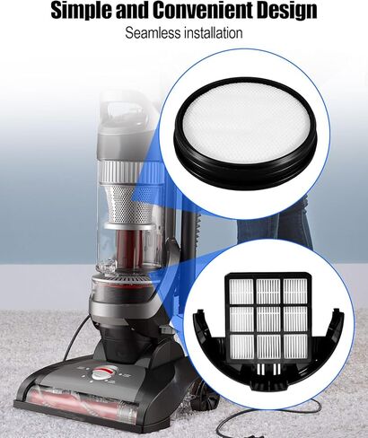 2 Pcs Filters Kits Fit for Hoover WindTunnel 3 Pro Pet Upright Vacuum Replace 303903001 305687002 in Saudi Arabia