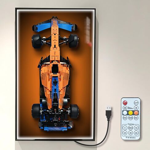 Display Wallboard for Lego Technic Mercedes-AMG F1 W14 E Performance Race Car 42171 & 42141 Technic McLaren Formula 1, Compatible with Lego Mercedes-AMG F1, for Lego Car Wall Mount, Only Wallboard in Saudi Arabia