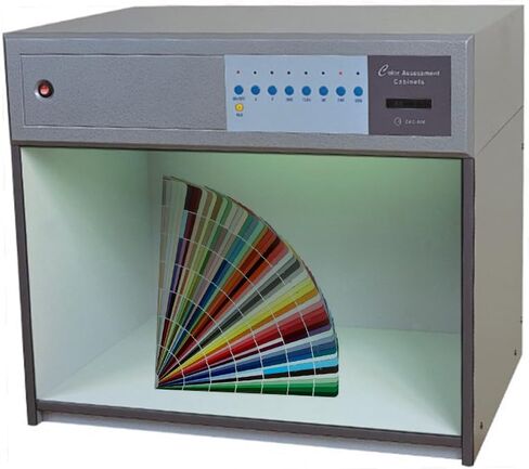 7 Light Color Matching Cabinet Color Assessment Cabinet 110V or 220V with Seven Light Sources D65 TL84 UV F CWF U30 A for Color Management Fields of Various Industries in Kuwait