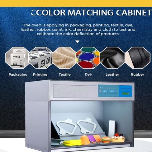 7 Light Color Matching Cabinet Color Assessment Cabinet 110V or 220V with Seven Light Sources D65 TL84 UV F CWF U30 A for Color Management Fields of Various Industries in Kuwait