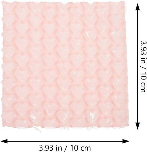 60 قطعة من أكياس الفقاعات على شكل قلب من VALICLUD لتغليف أكياس توسيد الفقاعات السميكة المقاومة للصدمات باللون الوردي المتدرج للشحن والنقل in Kuwait