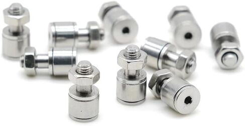 10 قطعة CFS2.5V مسمار نوع كام أتباع محامل M2.5x5x9.5mm SUS304 الفولاذ الأسطوانة المسار تحمل KR5 أجزاء المحرك in Saudi Arabia