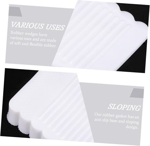 4Pcs Wobble Furniture Leveling Shims Multi Functional Wedges for Tables Sofas Doors and Toilets Easy to Use Durable Non Slip Design for Optimal Stability in Saudi Arabia
