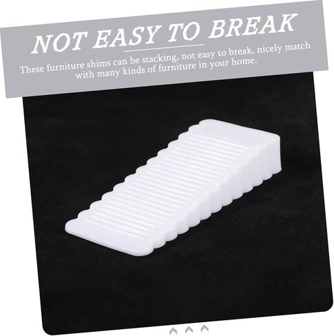 4Pcs Wobble Furniture Leveling Shims Multi Functional Wedges for Tables Sofas Doors and Toilets Easy to Use Durable Non Slip Design for Optimal Stability in Saudi Arabia