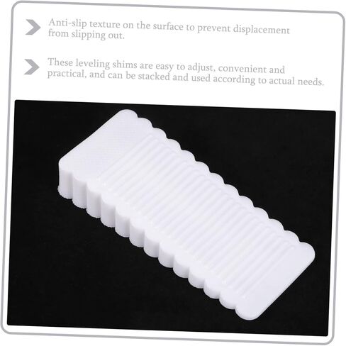 4Pcs Wobble Furniture Leveling Shims Multi Functional Wedges for Tables Sofas Doors and Toilets Easy to Use Durable Non Slip Design for Optimal Stability in Saudi Arabia
