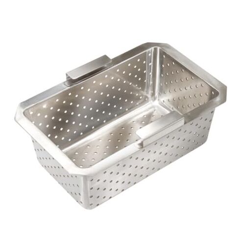 FSE 30-154 Perforated Drain Basket for Dual Sink (KR24-HX18), 8.75" X 14" X 5", 16GA Stainless Steel in Saudi Arabia