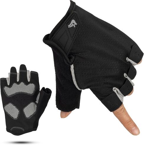 XuoAz Workout Gloves for Women Men, Breathable Fingerness Gym Glove, Lightweight Exercise Weight Lifting Gloves in Saudi Arabia