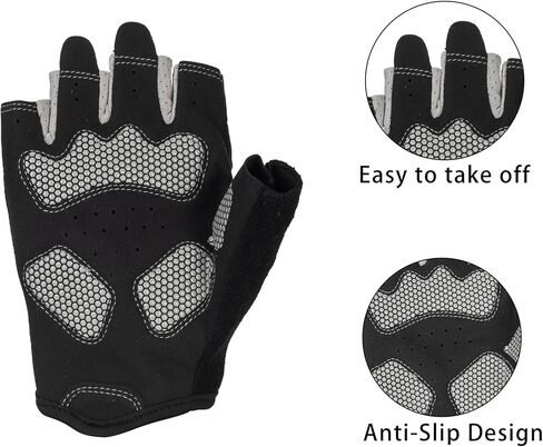 XuoAz Workout Gloves for Women Men, Breathable Fingerness Gym Glove, Lightweight Exercise Weight Lifting Gloves in Saudi Arabia