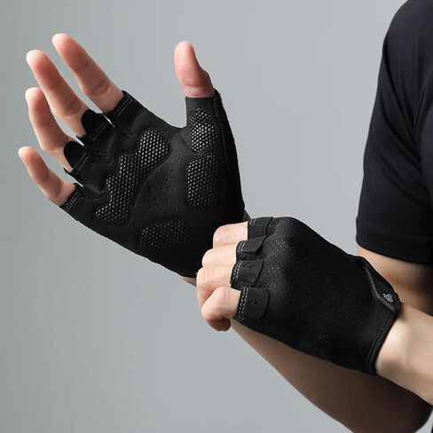 XuoAz Workout Gloves for Women Men, Breathable Fingerness Gym Glove, Lightweight Exercise Weight Lifting Gloves in Saudi Arabia