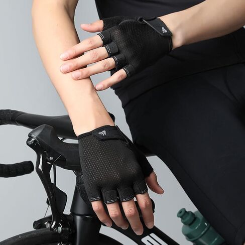 XuoAz Workout Gloves for Women Men, Breathable Fingerness Gym Glove, Lightweight Exercise Weight Lifting Gloves in Saudi Arabia