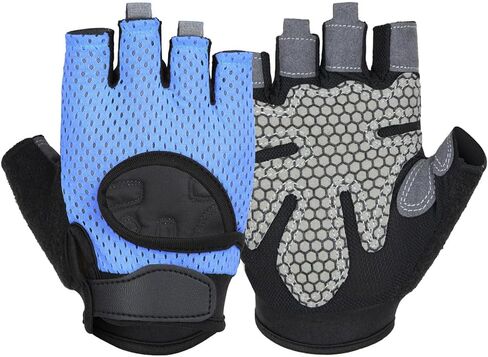 Workout Gloves for Gym, Exercise Gloves for Weight Lifting, Cycling, Gym, Training, Breathable and Snug fit in Saudi Arabia