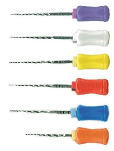 Vivid HandiPro 21mm - Multi Taper NiTi Hand Files - Assortment of 6 in Kuwait