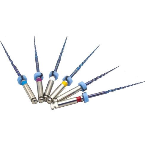 نظام تنشيط الحرارة TF-6 مبرد قناة الجذر المستدق الكبير 6 قطع (25 ملم) in Kuwait